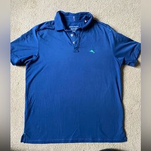 Tommy Bahama navy polo shirt -men’s